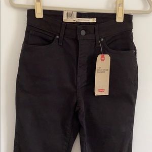 Levi's Black Skinny Jeans for Women